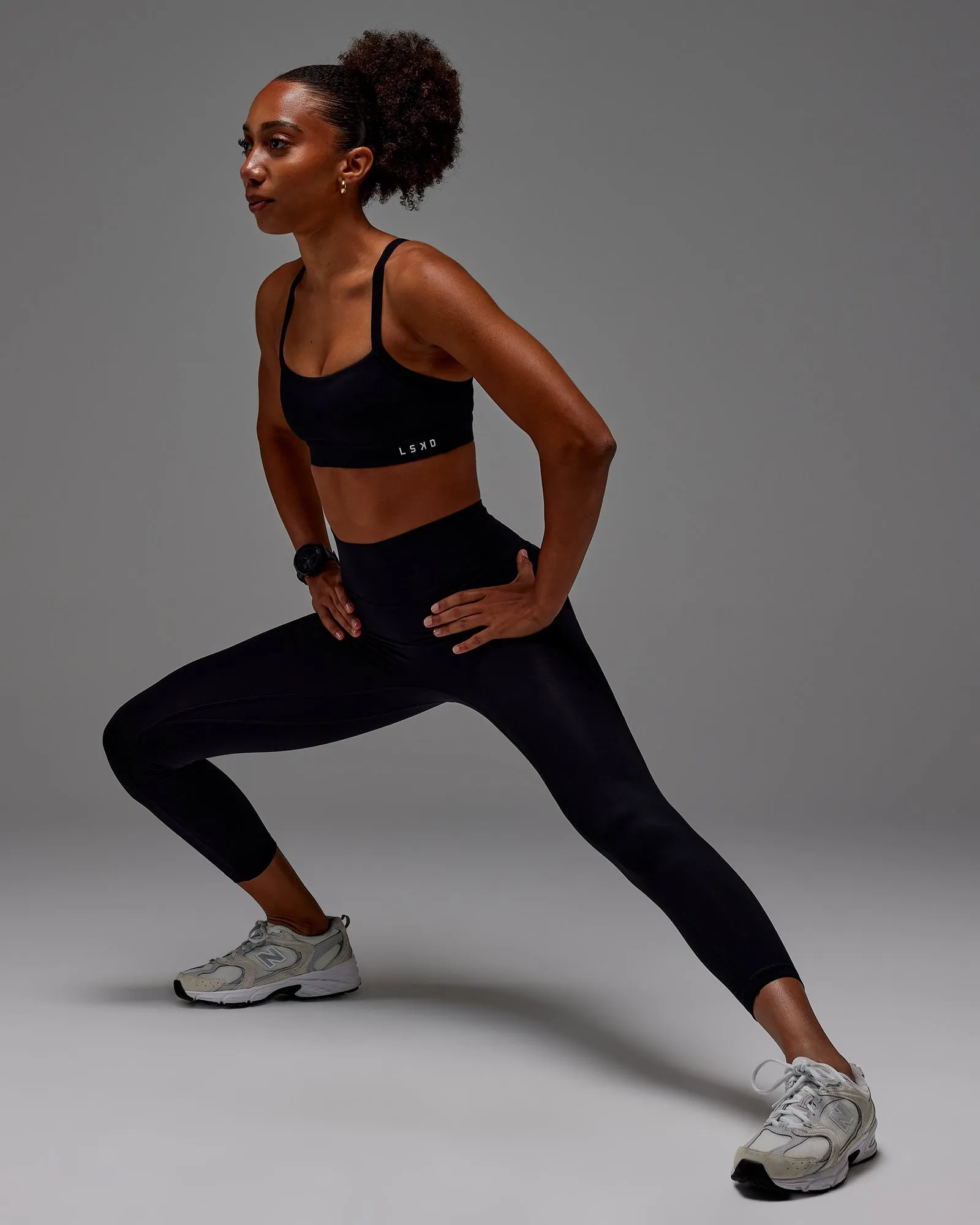 Fusion Ultra High-Rise 7/8 Legging Pockets - Black sold by LSKD product image thumbnail 5