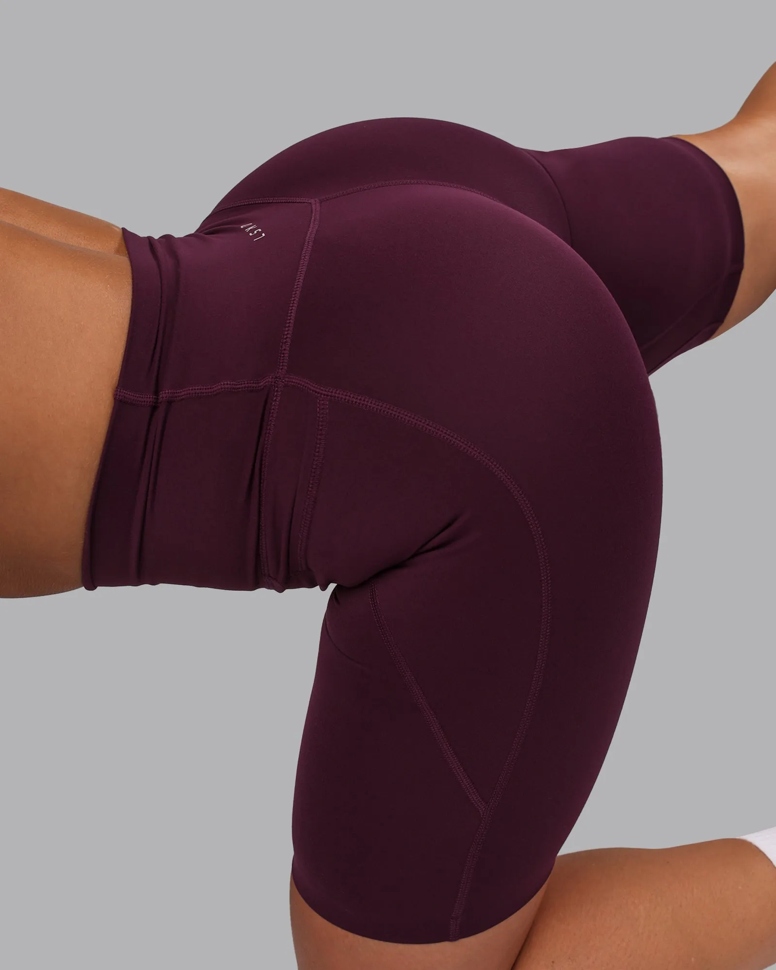 Elixir Ultra High-Rise 9" Short Pockets - Cherry Lacquer sold by LSKD product image thumbnail 3