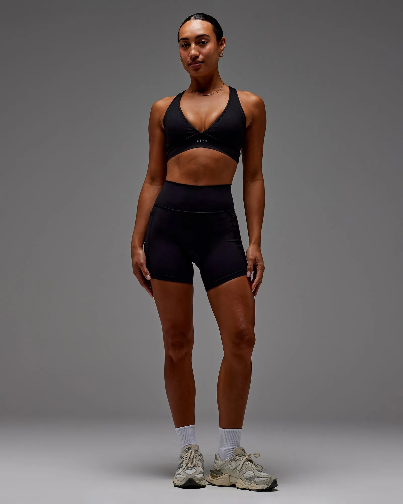 Fusion Ultra High-Rise 6" Short Pockets - Black sold by LSKD product image thumbnail 2