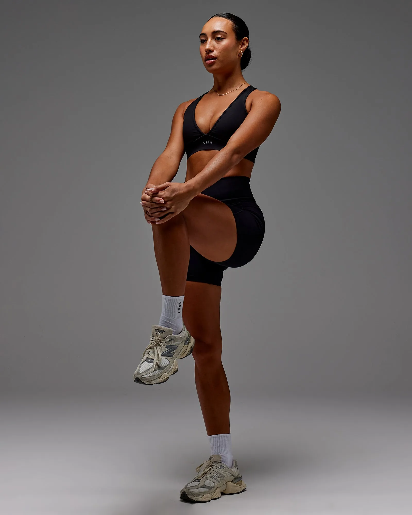 Fusion Ultra High-Rise 6" Short Pockets - Black sold by LSKD product image thumbnail 5