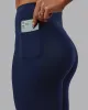 Fusion Ultra High-Rise 3/4 Legging Pockets - Future Navy sold by LSKD