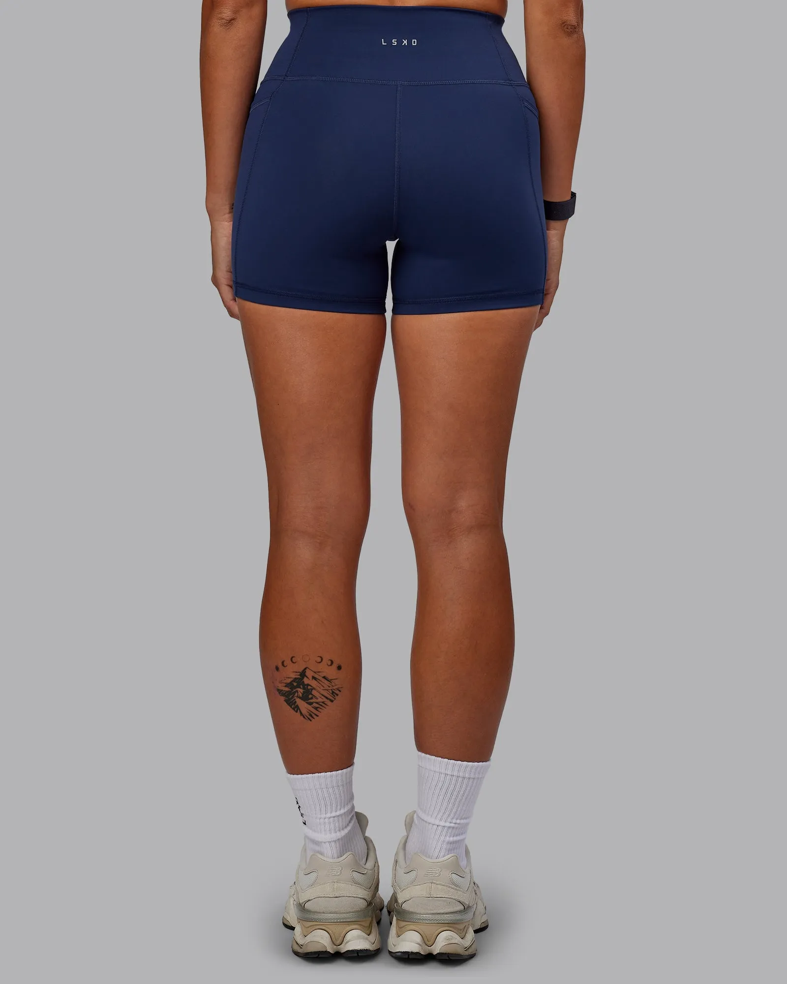 Fusion Ultra High-Rise 4" Short Pockets - Future Navy sold by LSKD product image thumbnail 3
