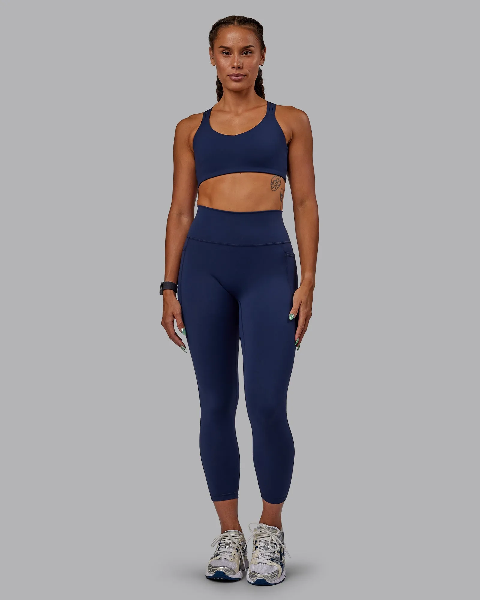 Fusion Ultra High-Rise 7/8 Legging Pockets - Future Navy sold by LSKD product image thumbnail 4