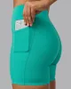 Elixir Ultra High-Rise 6" Short Pockets - Atlantis sold by LSKD