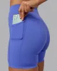 Elixir Ultra High-Rise 6" Short Pockets - Baja Blue sold by LSKD