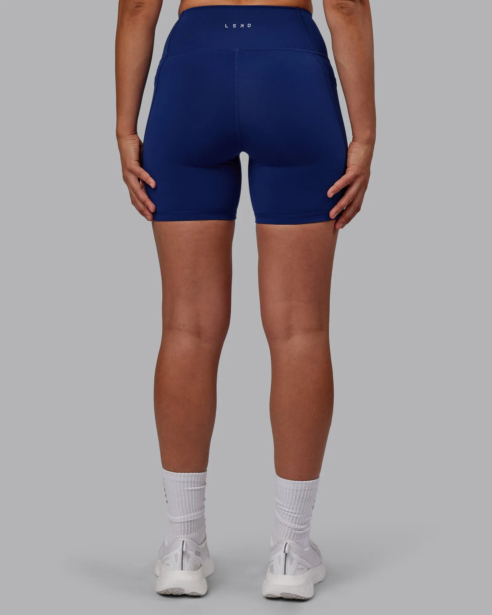 Flux Ultra High-Rise 6" Short Pockets - Midnight Blue sold by LSKD product image thumbnail 4