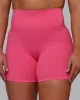 Elixir Ultra High-Rise 6" Short Pockets - Carmine Rose sold by LSKD