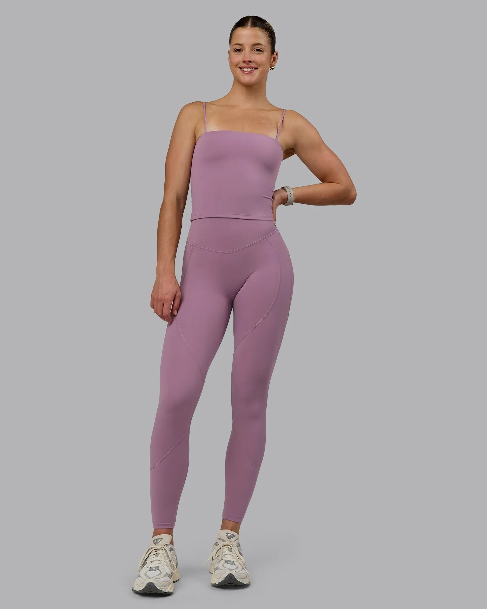 Blaze Ultra High-Rise Full Length Legging - Grape sold by LSKD product image thumbnail 2