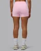 Fusion Ultra High-Rise 4" Short Pockets - Pale Pink sold by LSKD