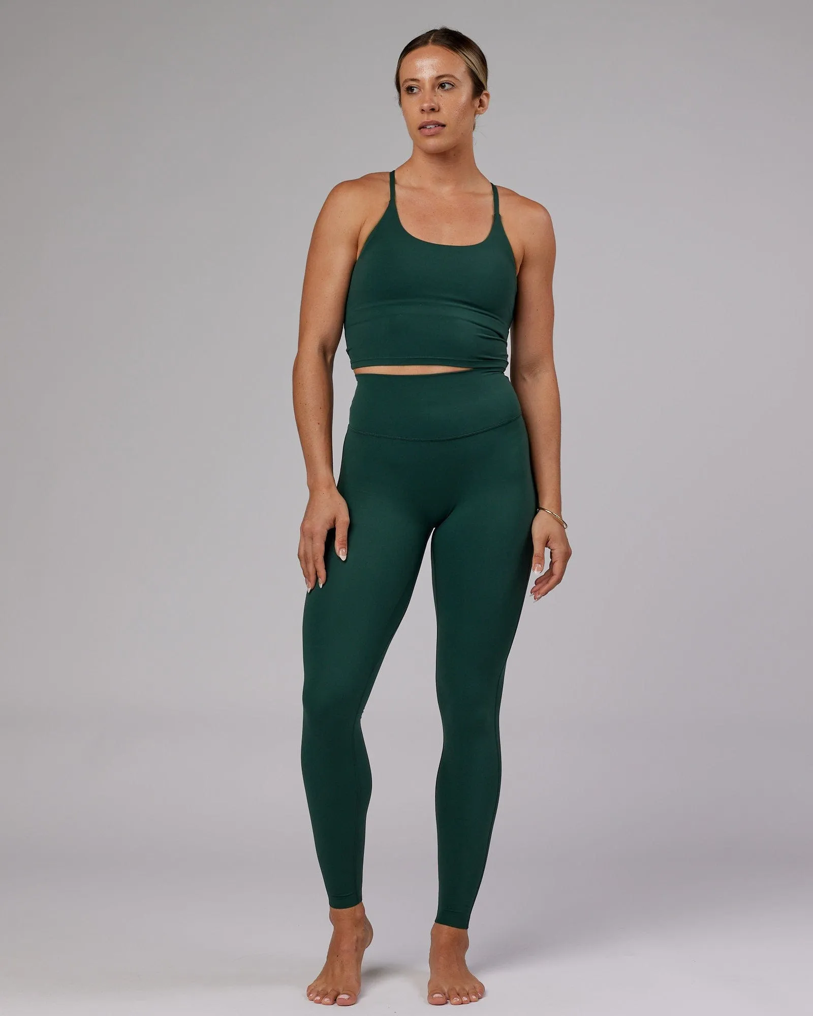 Elixir Ultra High-Rise Tall Legging - Vital Green sold by LSKD product image thumbnail 2