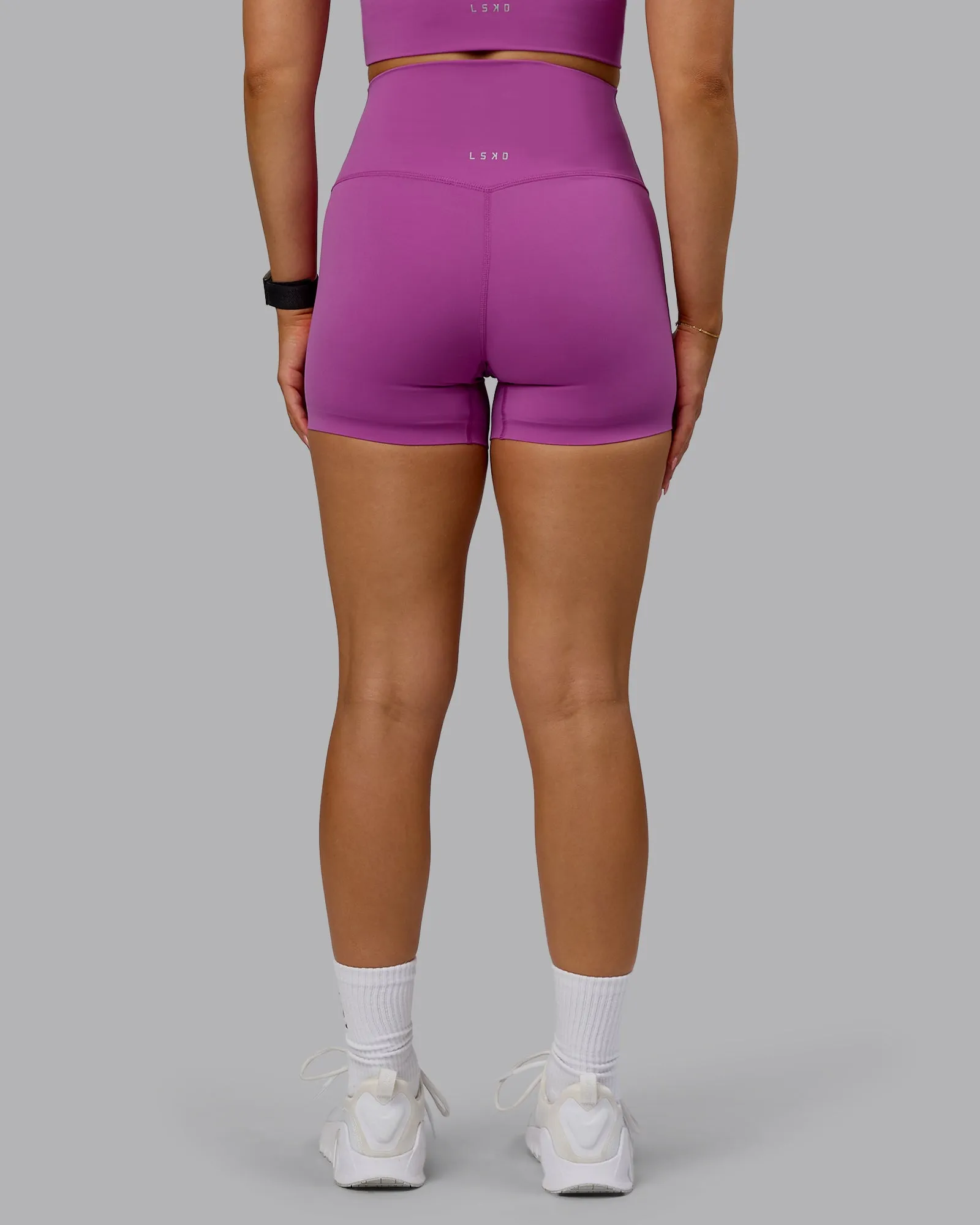 Elixir Ultra High-Rise 4" Short - Orchid sold by LSKD product image thumbnail 4