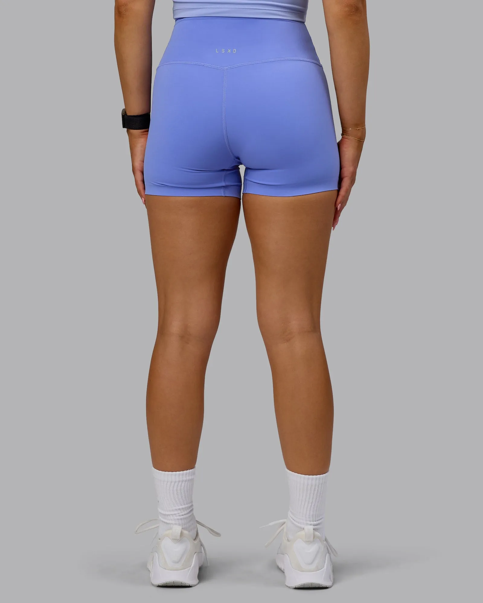 Elixir Ultra High-Rise 4" Short - Indulgent Blue sold by LSKD product image thumbnail 4