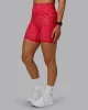 Fusion Ultra High-Rise 6" Short Pockets - Red Vitality Print sold by LSKD