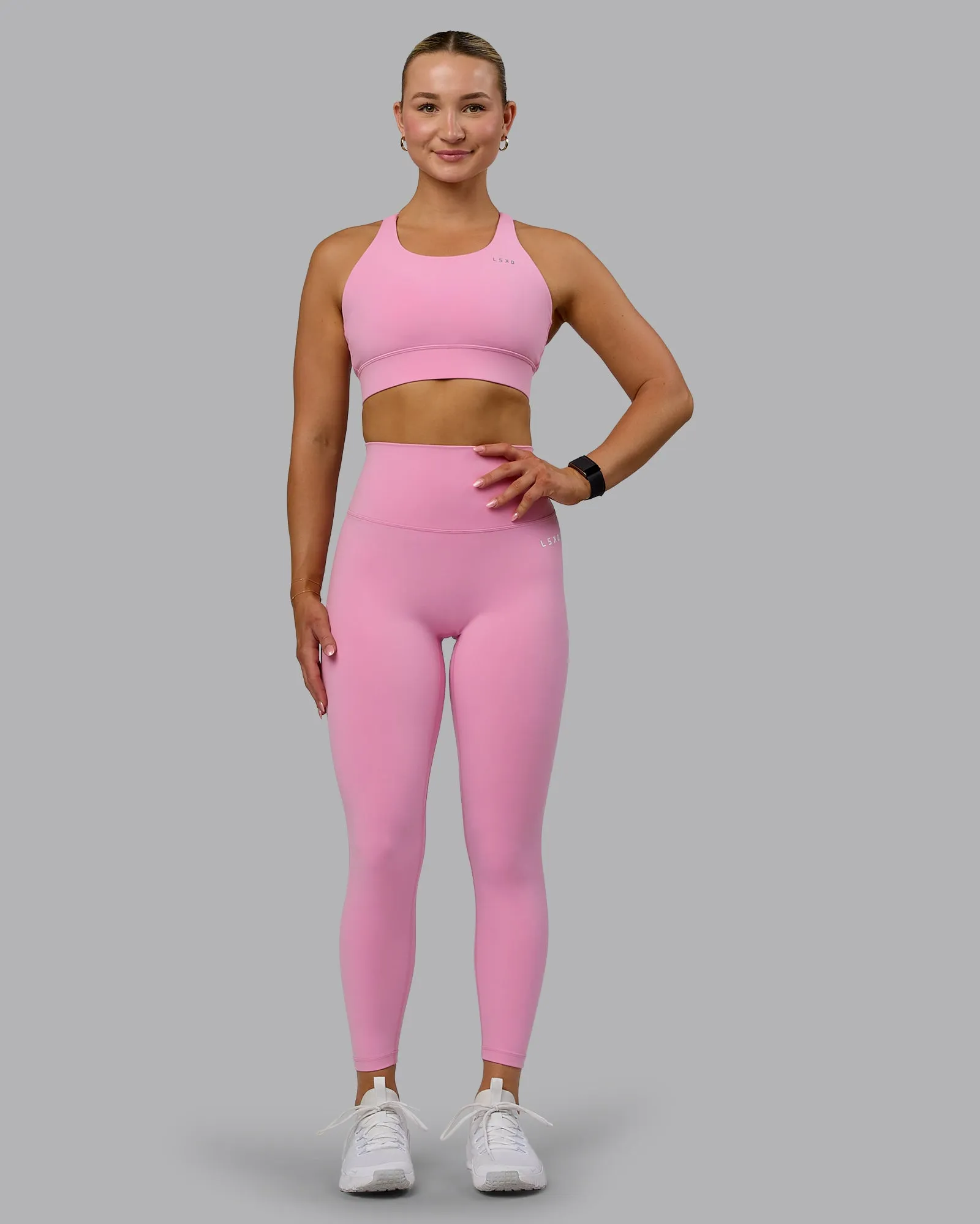 Base 2.0 Ultra High-Rise 7/8 Legging - Bubblegum sold by LSKD product image thumbnail 2
