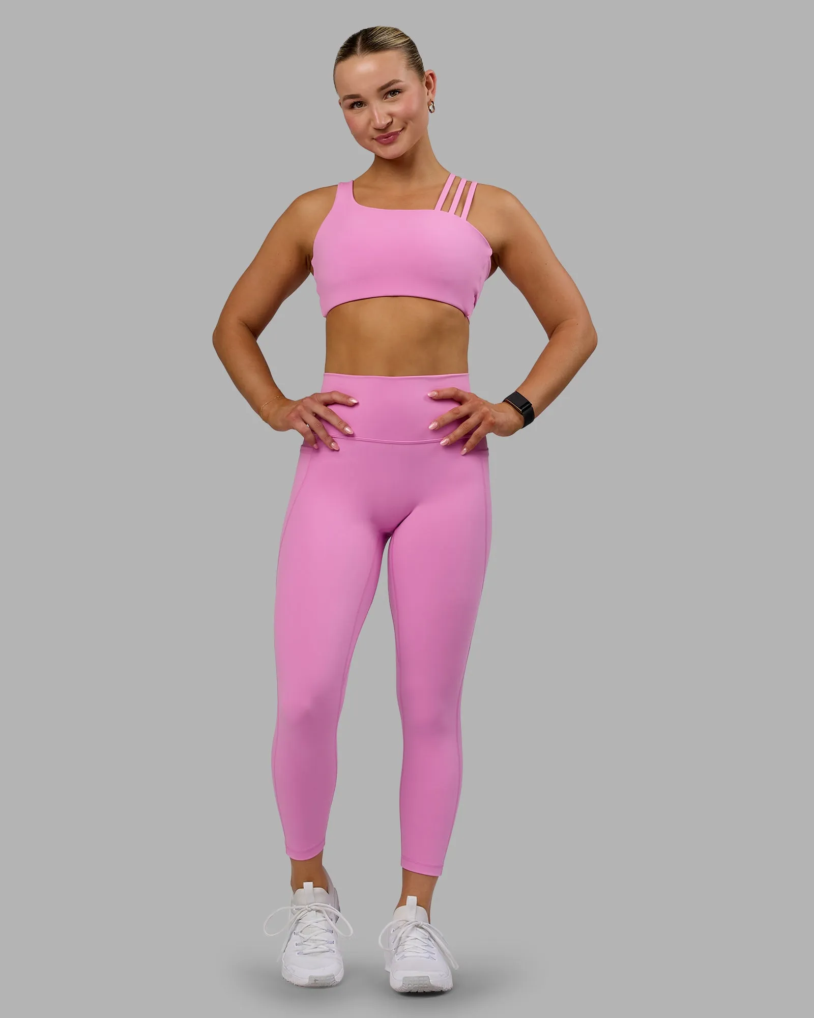 Fusion Ultra High-Rise 7/8 Legging Pockets - Spark Pink sold by LSKD product image thumbnail 5