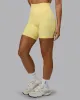 Evolved Ultra High-Rise 6" Short - Lemon-White sold by LSKD