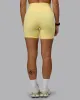 Evolved Ultra High-Rise 6" Short - Lemon-White sold by LSKD