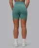 Base 2.0 Ultra High-Rise 6" Short - Sagebrush sold by LSKD
