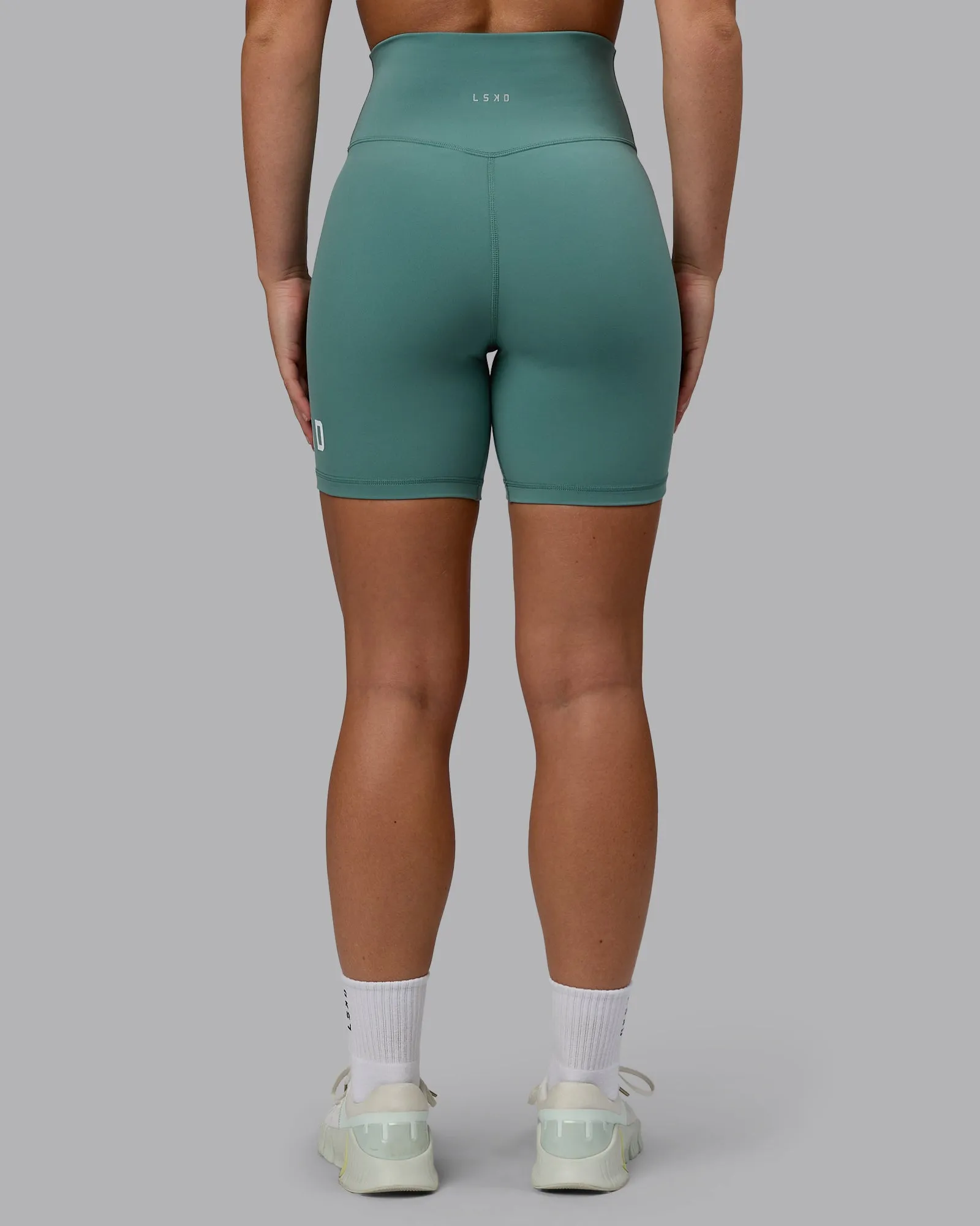 Evolved Ultra High-Rise 6" Short - Sagebrush-White sold by LSKD product image thumbnail 4