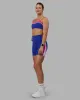 Revitalise Ultra High-Rise 6" Short - Power Cobalt-Fuchsia Pink sold by LSKD