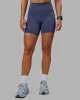 Abs Elixir Ultra High-Rise 6" Short Pockets - Nightshadow Blue sold by LSKD