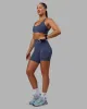Abs Elixir Ultra High-Rise 6" Short Pockets - Nightshadow Blue sold by LSKD