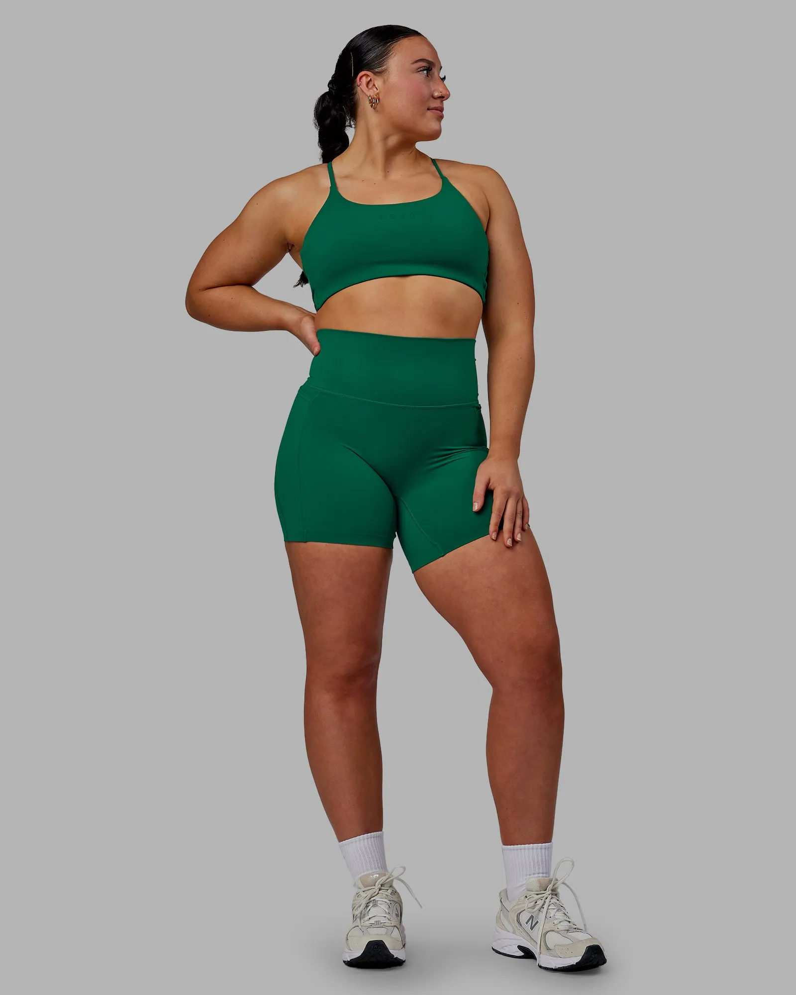 Elixir Ultra High-Rise 6" Short Pockets - Malachite sold by LSKD product image thumbnail 2