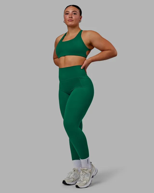 Elixir Ultra High-Rise Full Length Legging Pockets - Malachite sold by LSKD