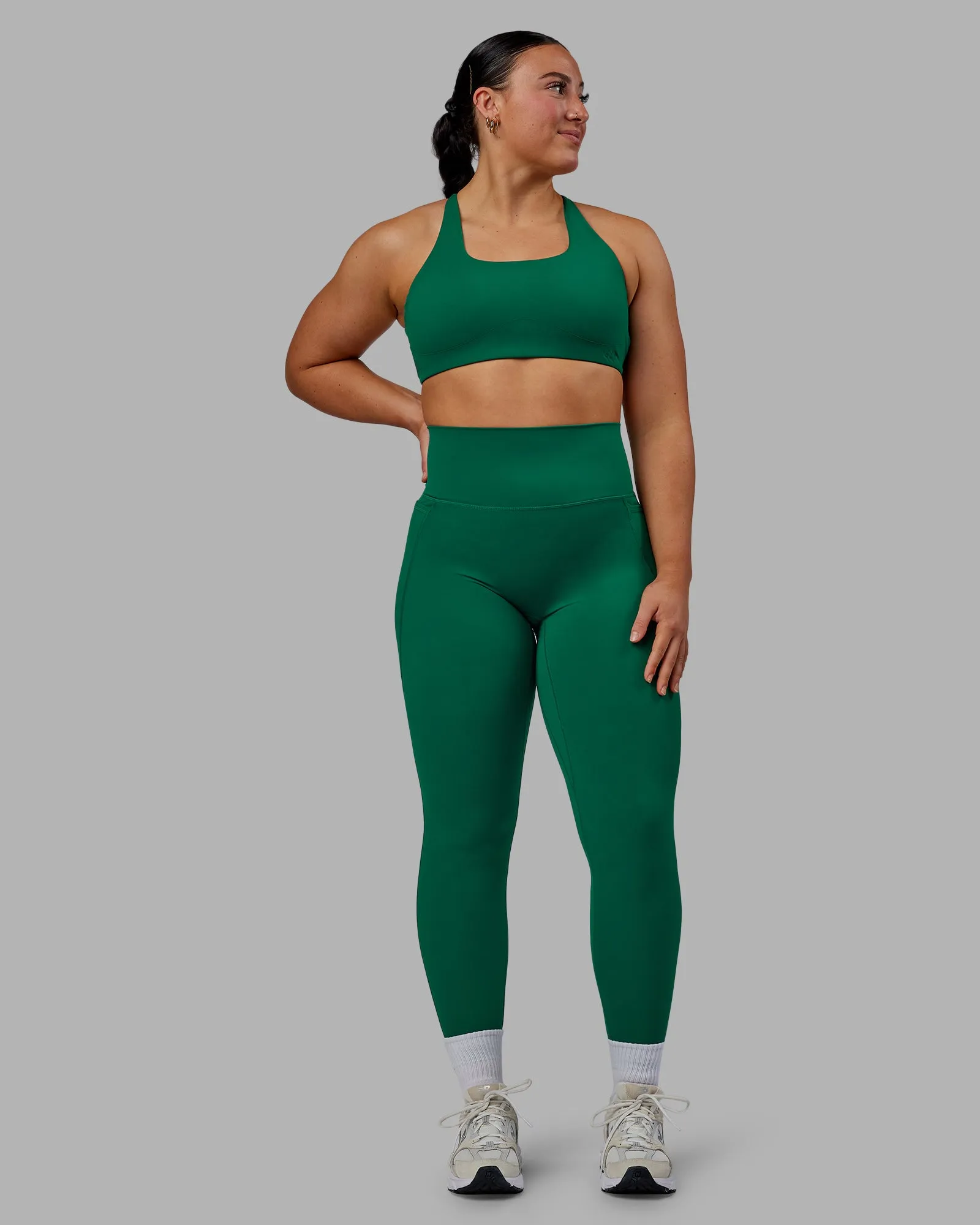 Elixir Ultra High-Rise Full Length Legging Pockets - Malachite sold by LSKD product image thumbnail 5