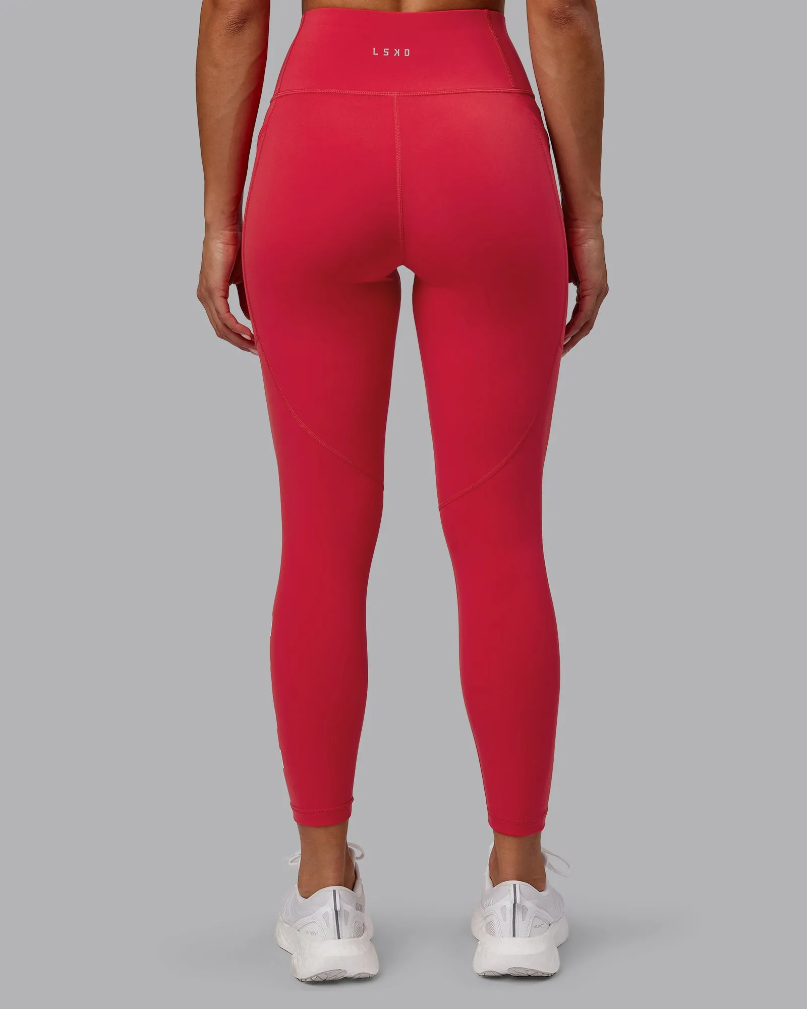 Rep Ultra High-Rise 7/8 Legging Pockets - Scarlet-White sold by LSKD product image thumbnail 4