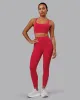 Rep Ultra High-Rise 7/8 Legging Pockets - Scarlet-White sold by LSKD