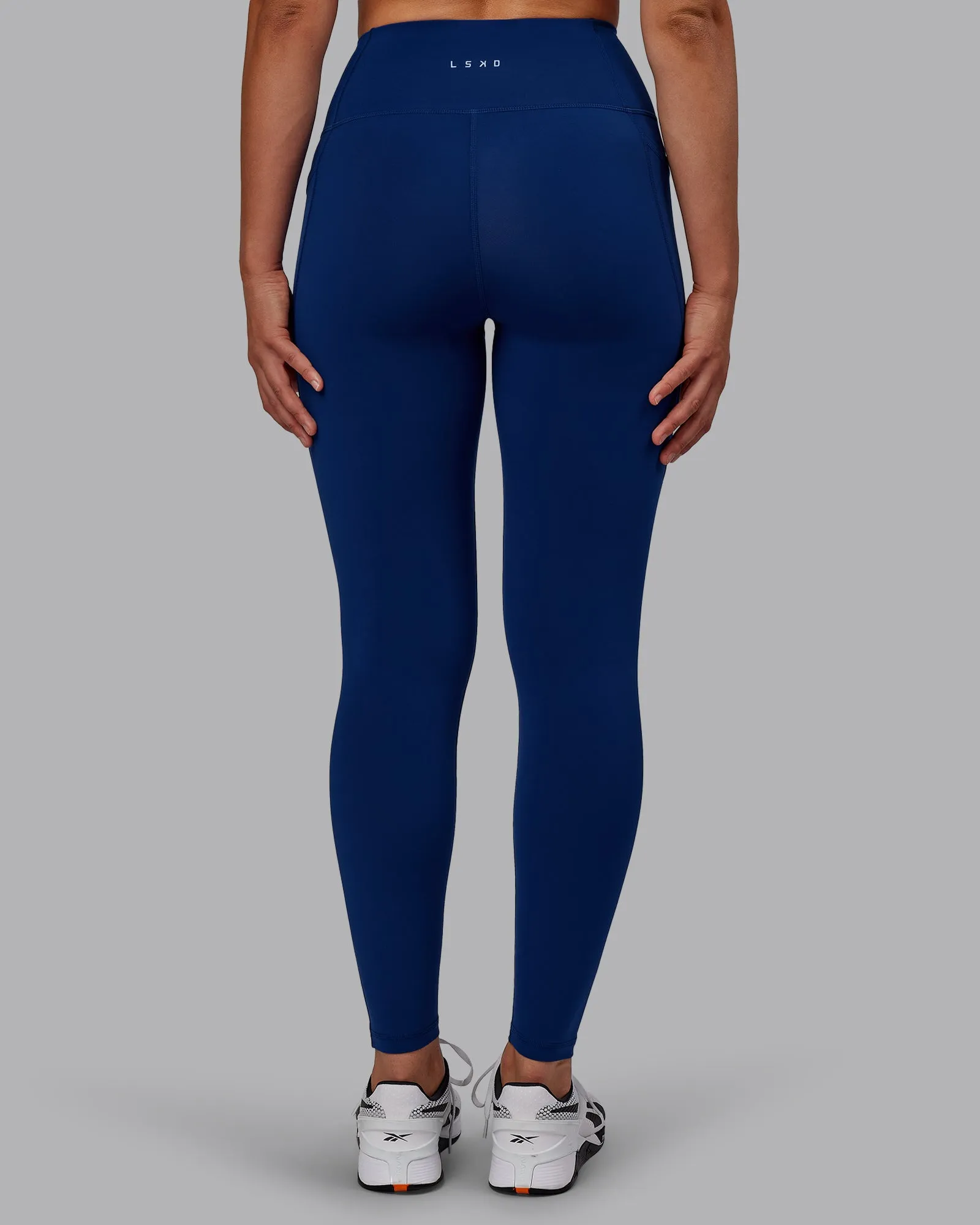Flux Ultra High-Rise Full Length Legging Pockets - Midnight Blue sold by LSKD product image thumbnail 4