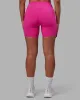 Fusion Ultra High-Rise 6" Short Pockets - Fuchsia Pink sold by LSKD