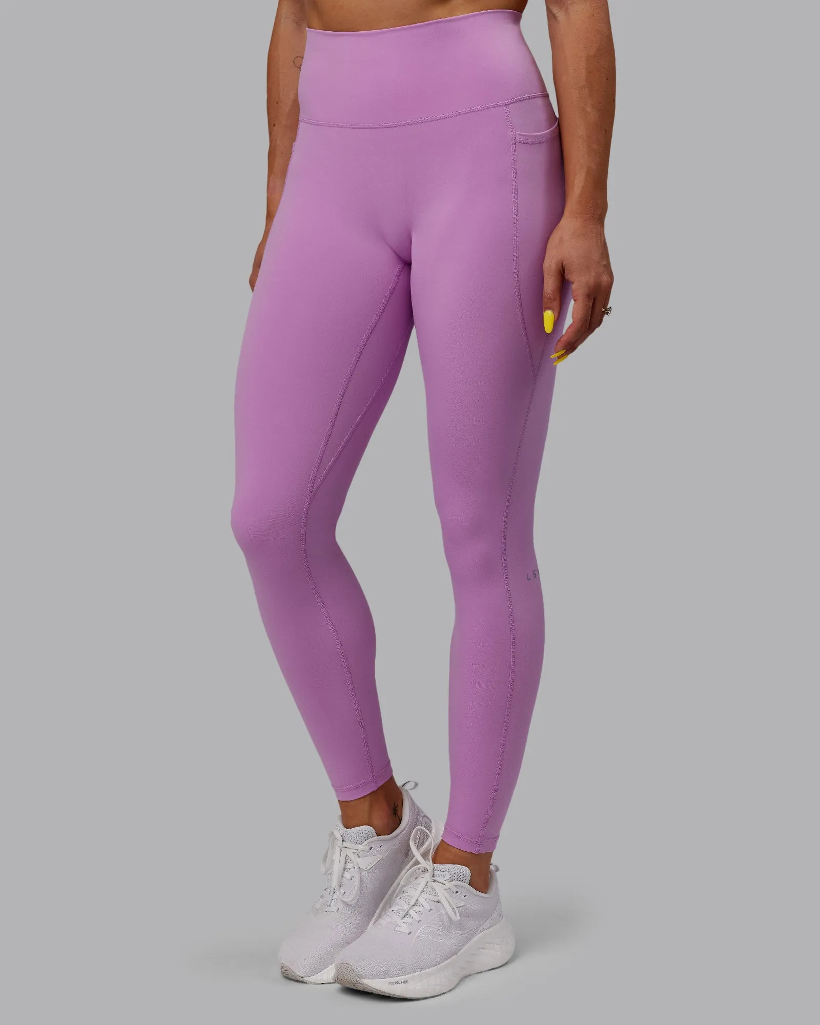 Fusion Ultra High-Rise Full Length Legging Pockets - Light Violet sold by LSKD product image thumbnail 2