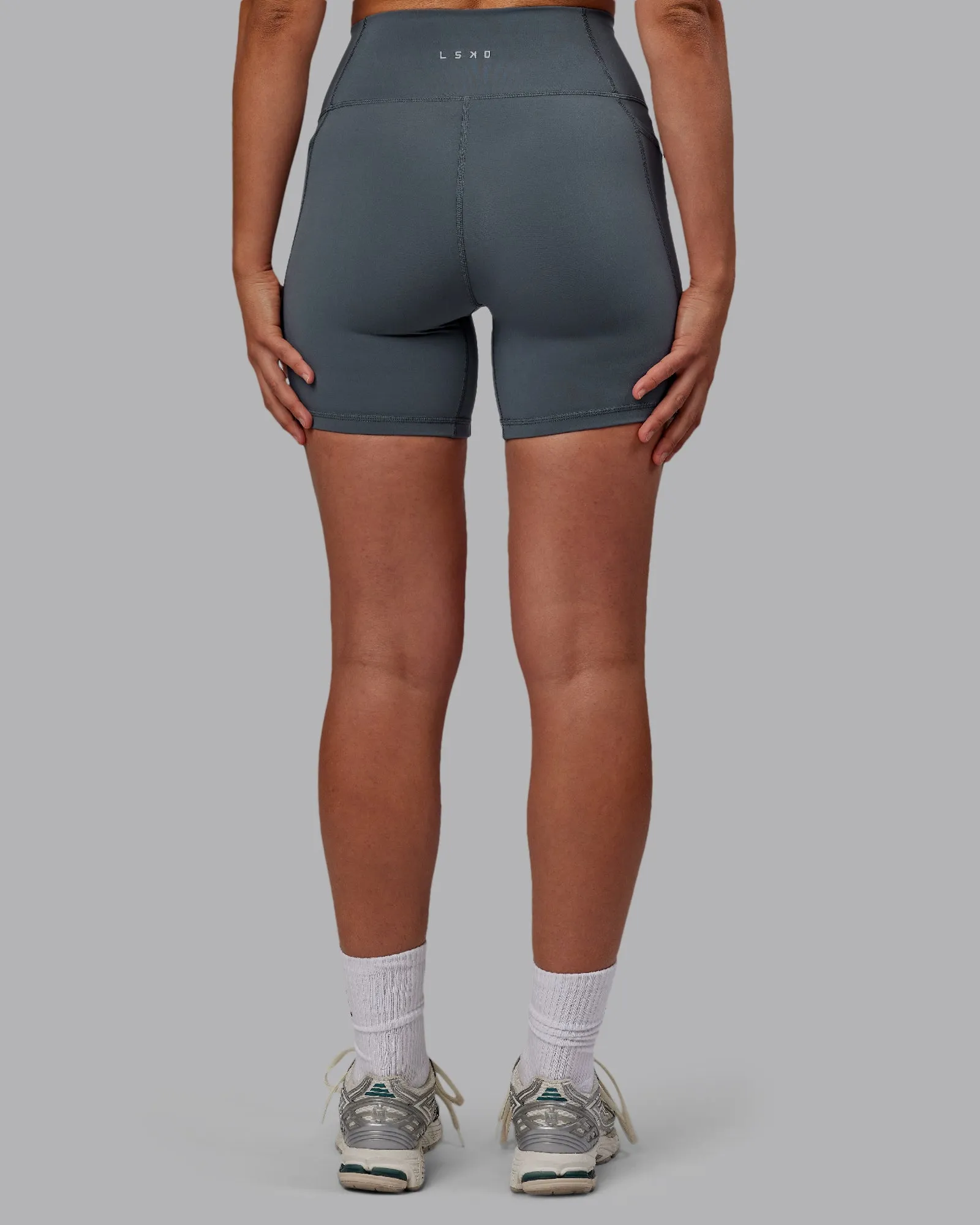 Fusion Ultra High-Rise 6" Short Pockets - Turbulence sold by LSKD product image thumbnail 3