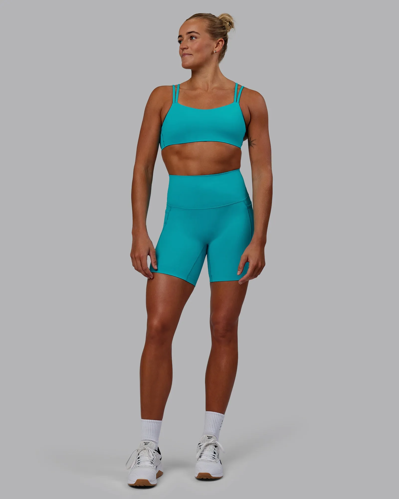 Elixir Ultra High-Rise 6" Short Pockets - Blue Bird sold by LSKD