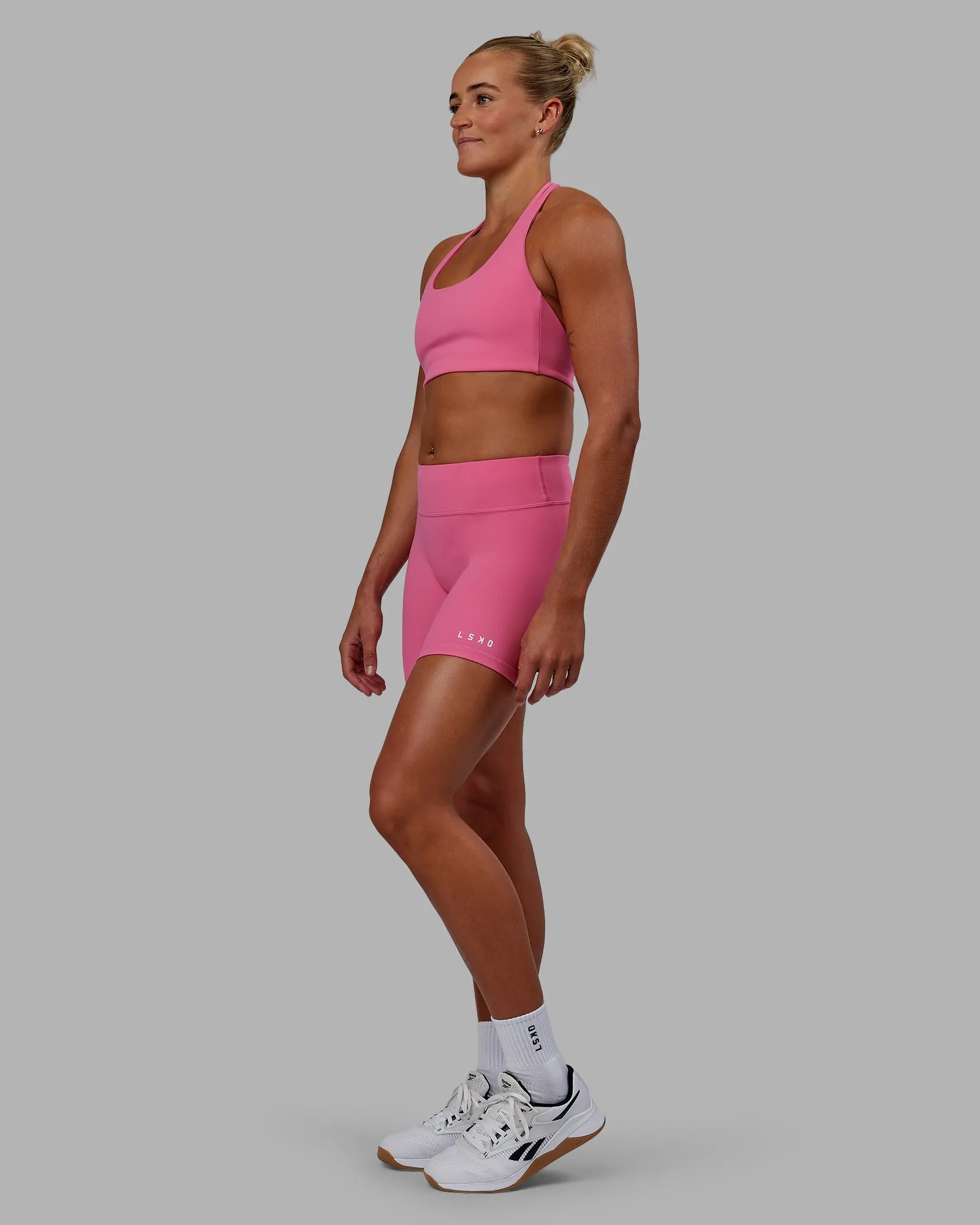 RXD Low-Rise 6" Short - Carmine Rose sold by LSKD product image thumbnail 3