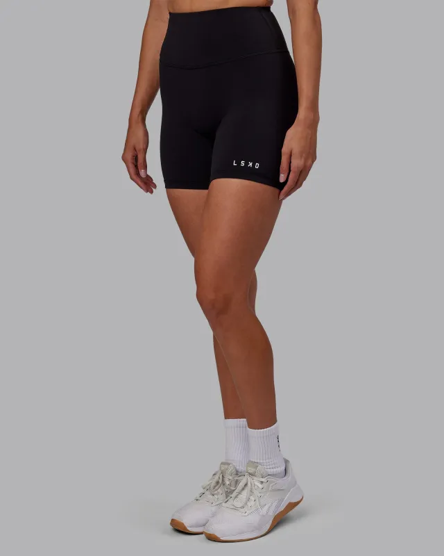 RXD High-Rise 6" Short - Black sold by LSKD
