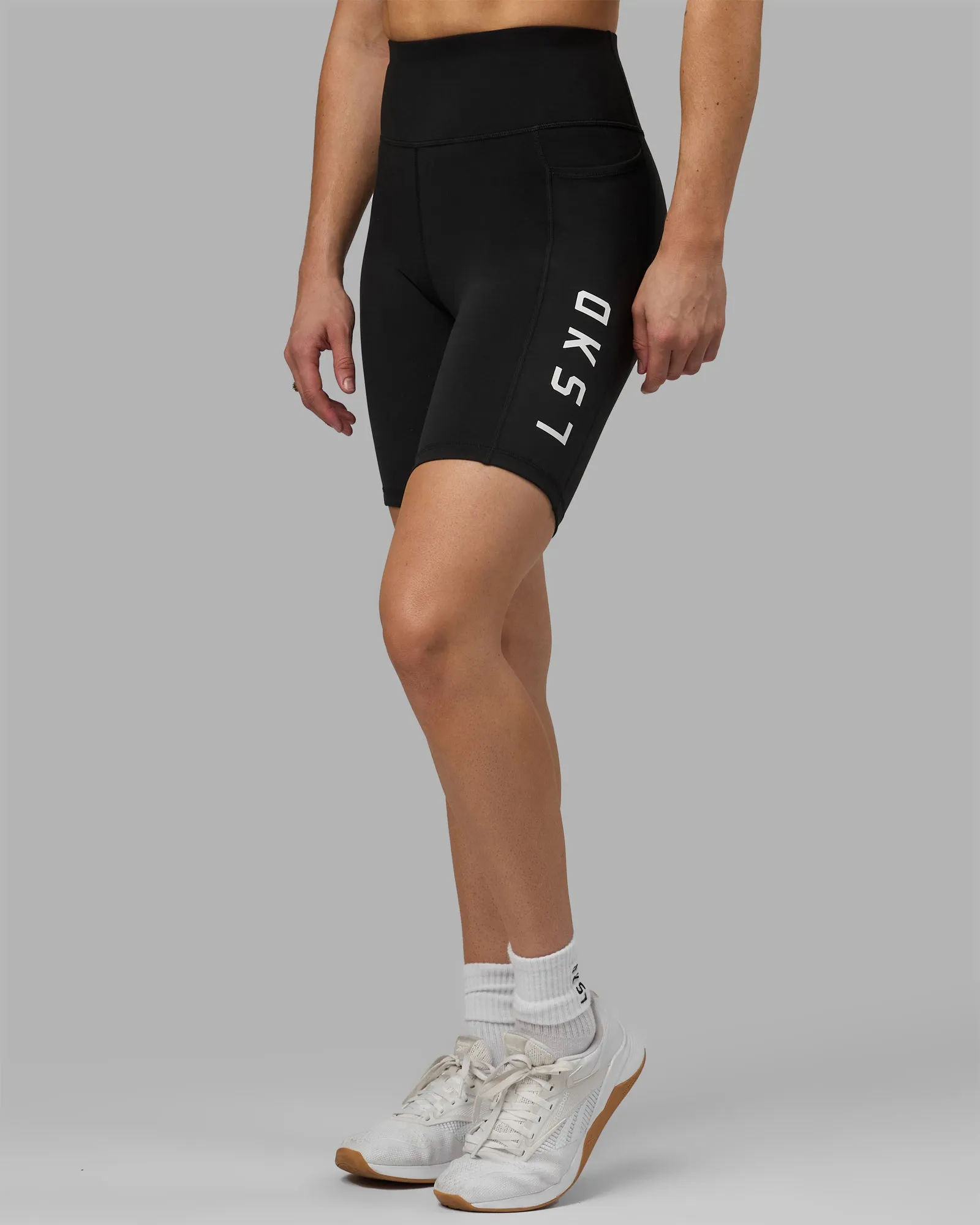 Rep Ultra High-Rise 9" Short Pockets - Black-White sold by LSKD