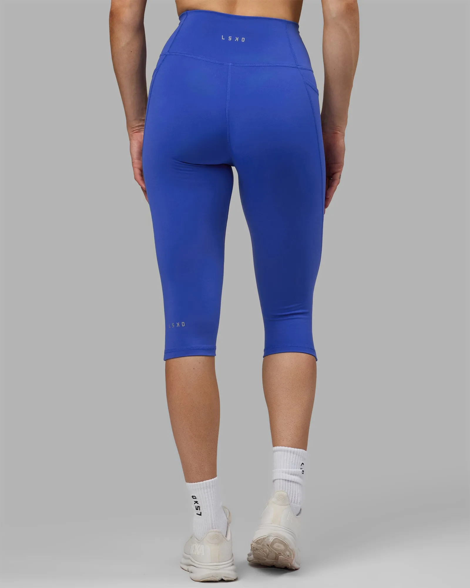 Fusion Ultra High-Rise 3/4 Legging Pockets - Power Cobalt sold by LSKD product image thumbnail 3