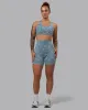 Elixir Ultra High-Rise 6" Short Pockets - Tranquil-Elemental Blue sold by LSKD