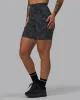 Elixir Ultra High-Rise 6" Short Pockets - Tranquil-Black sold by LSKD