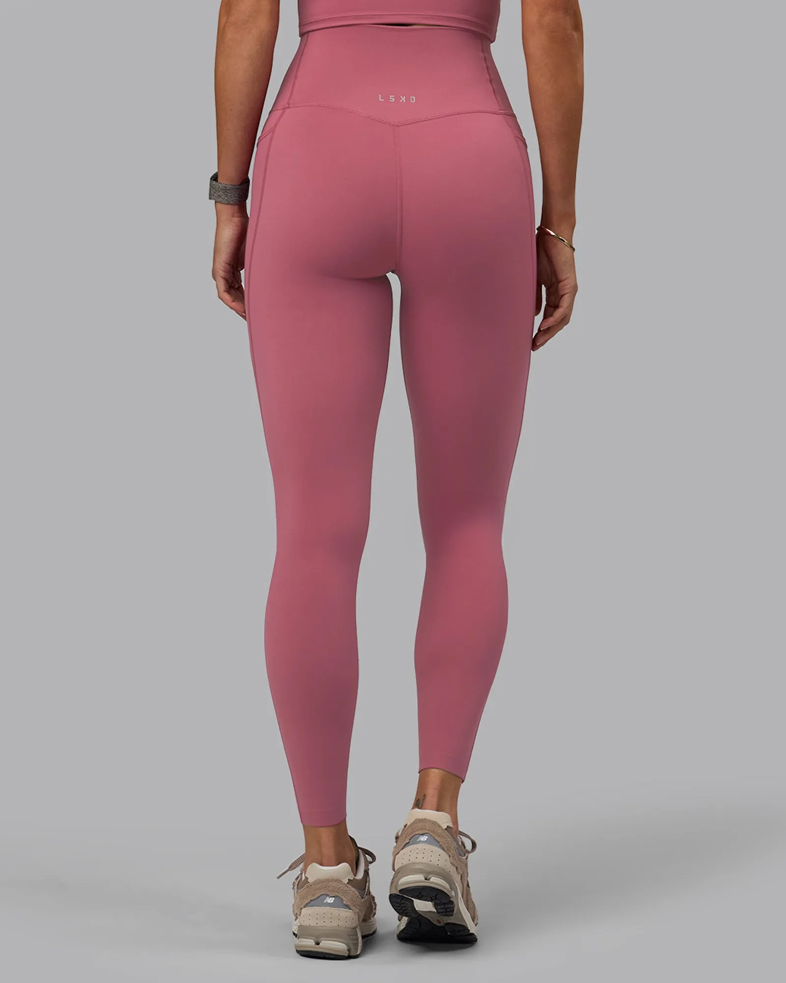 Elixir Ultra High-Rise Full Length Legging Pockets - Mauve Haze sold by LSKD product image thumbnail 4