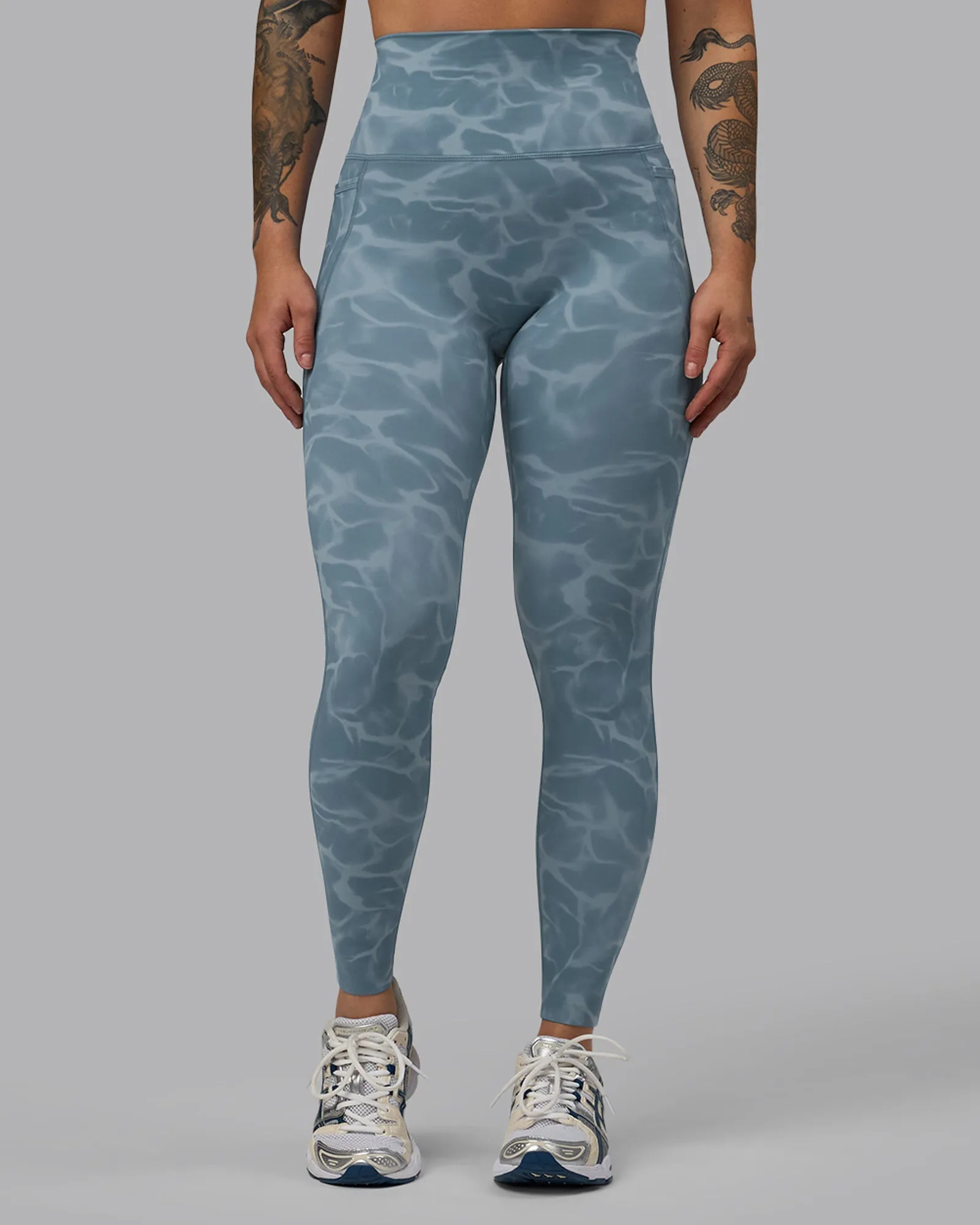 Elixir Ultra High-Rise Full Length Legging Pockets - Tranquil-Elemental Blue sold by LSKD product image thumbnail 5