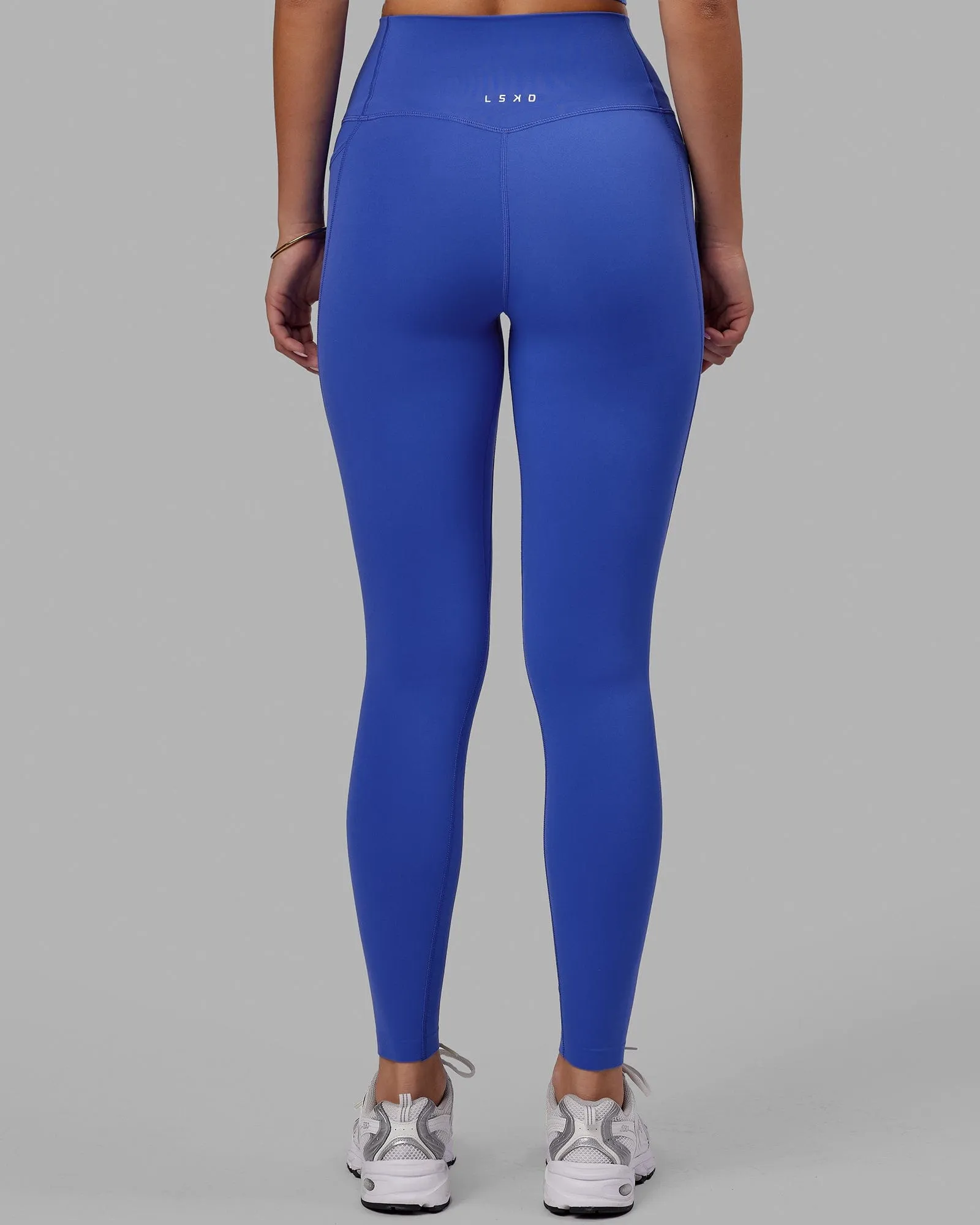 Elixir Ultra High-Rise Full Length Legging Pockets - Power Cobalt sold by LSKD product image thumbnail 4
