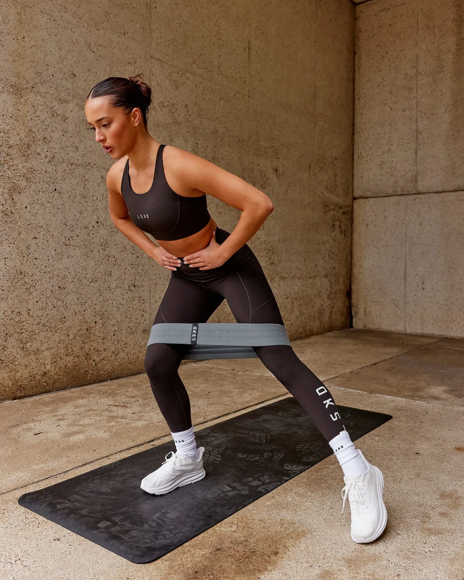 Rep Ultra High-Rise Full Length Legging Pockets - Dark Walnut sold by LSKD product image thumbnail 2