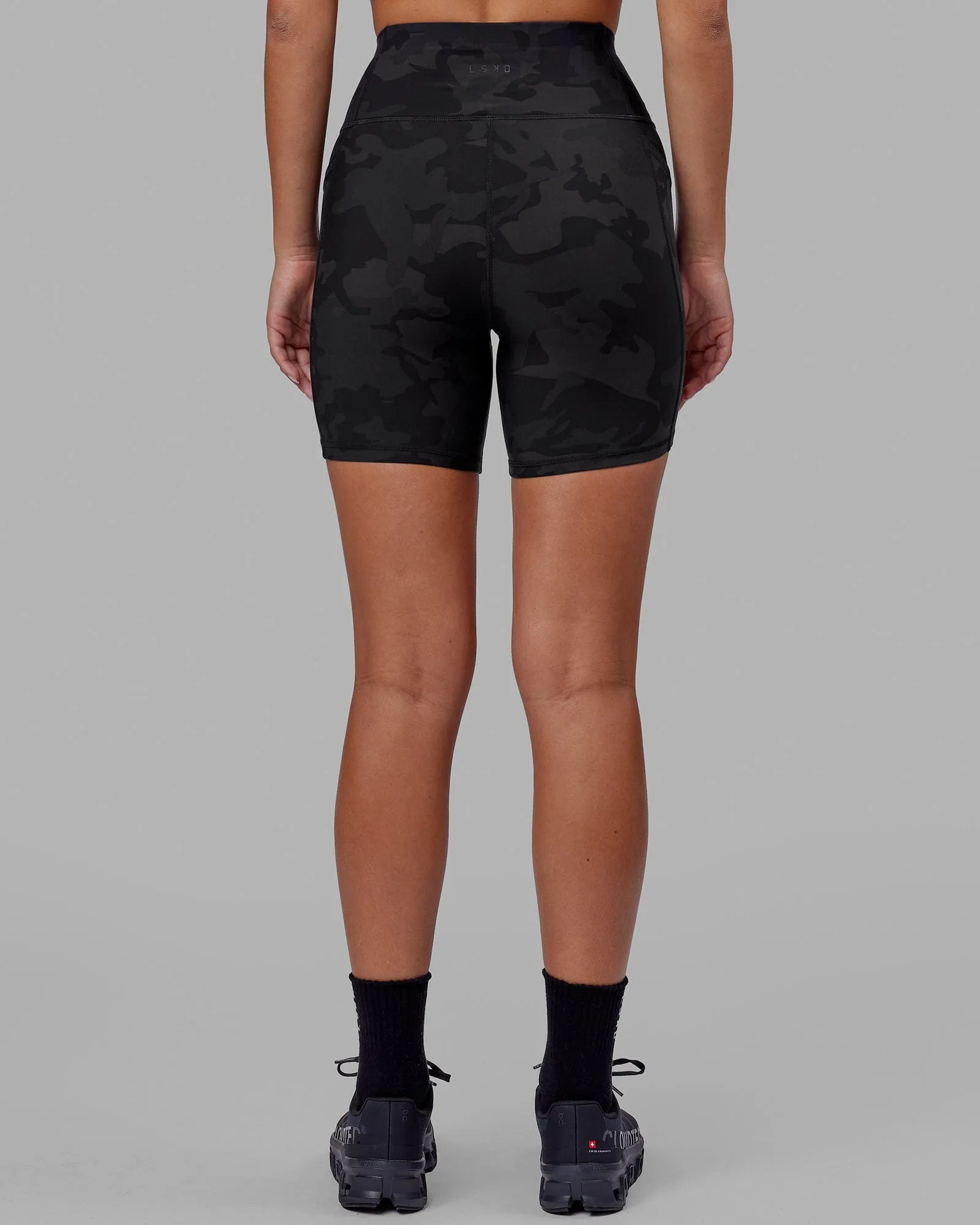 Rep Mid Short Tight - Black-Camo sold by LSKD product image thumbnail 4