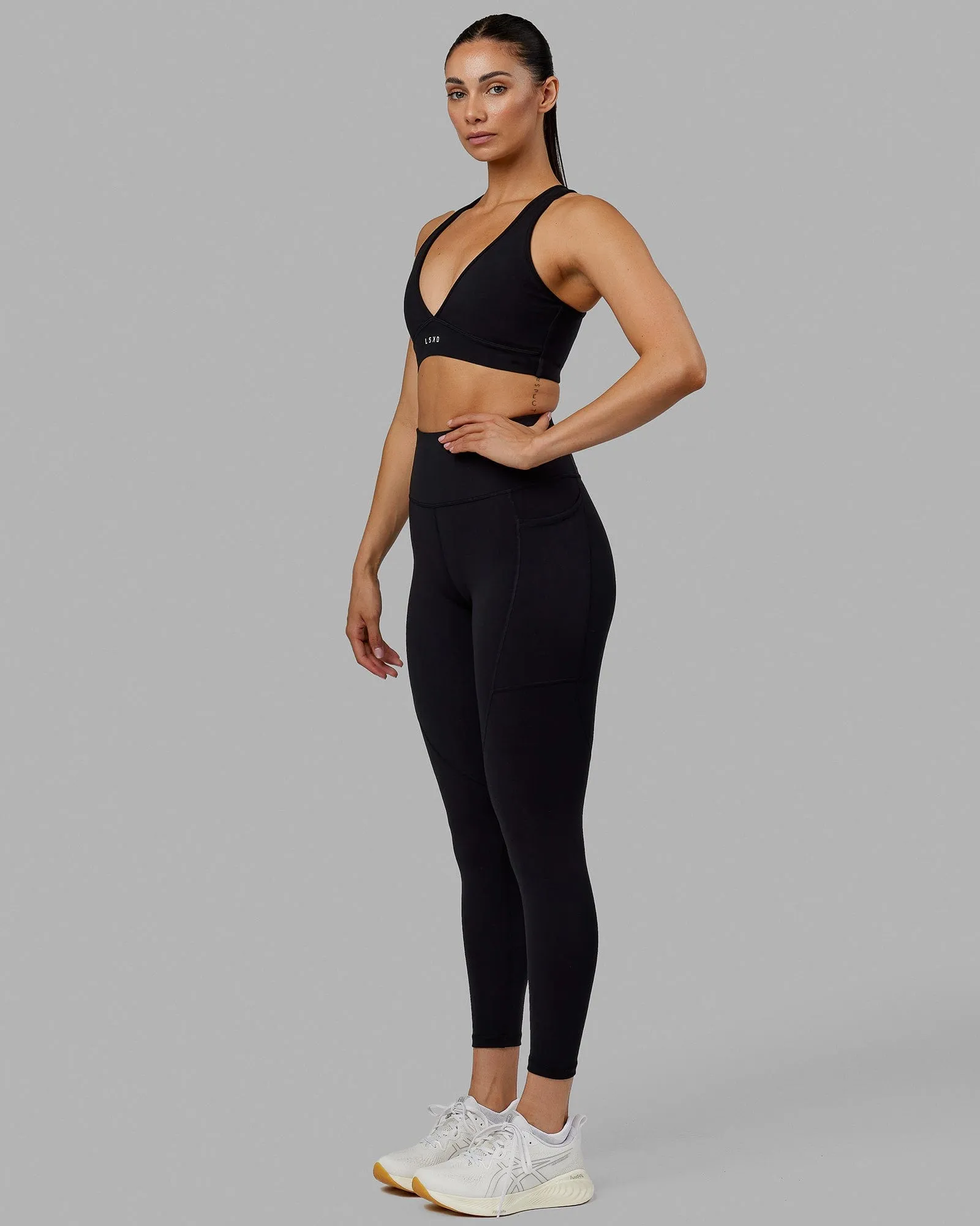 Rep Ultra High-Rise 7/8 Legging Pockets No Logo - Black sold by LSKD