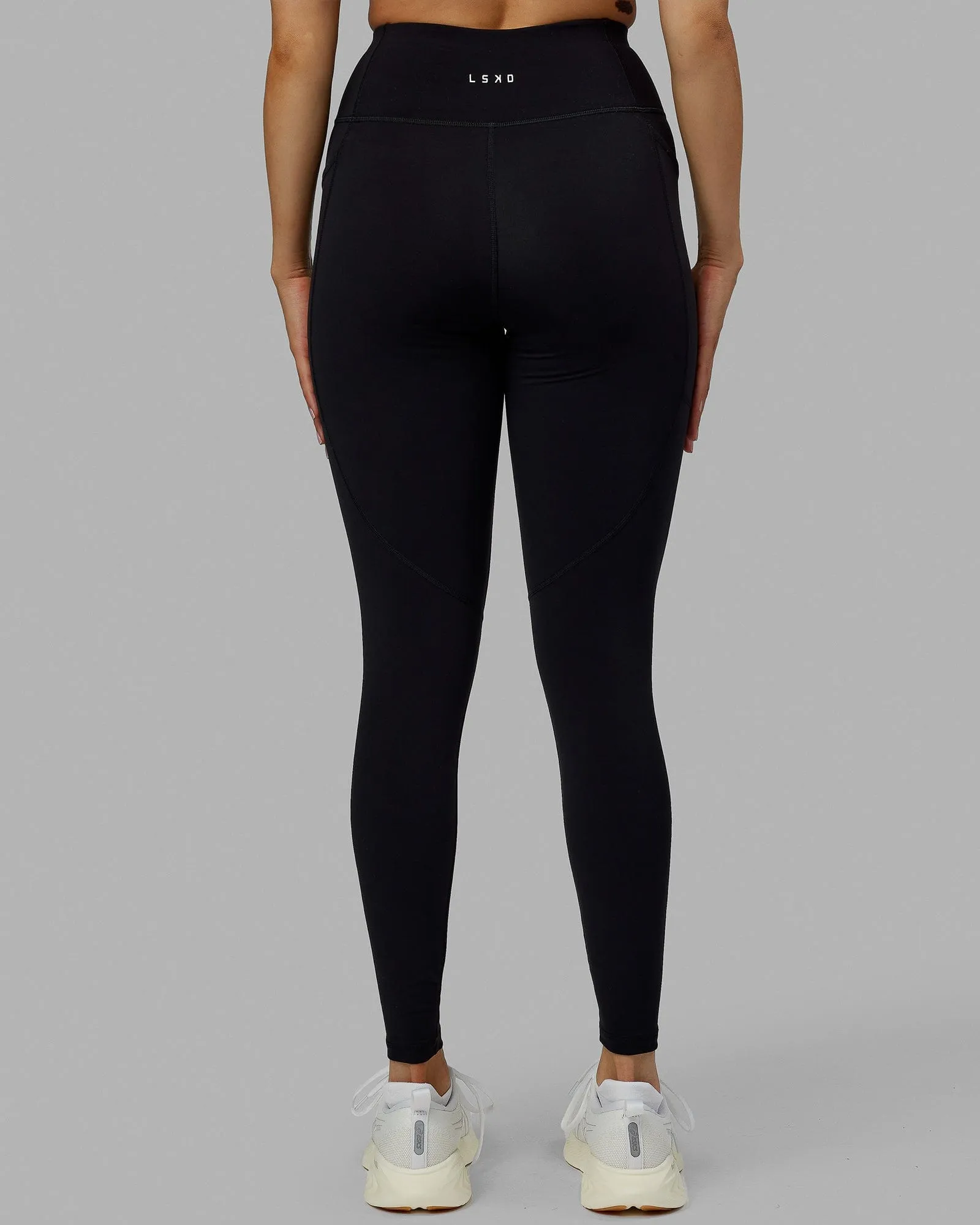 Rep Ultra High-Rise Full Length Legging Pockets No Logo - Black sold by LSKD product image thumbnail 4