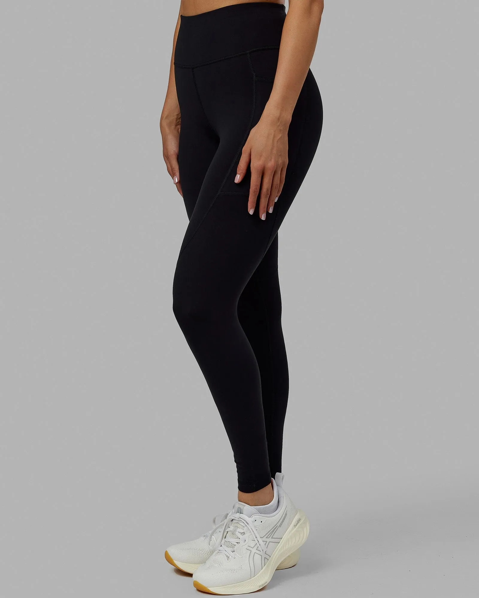 Rep Ultra High-Rise Full Length Legging Pockets No Logo - Black sold by LSKD